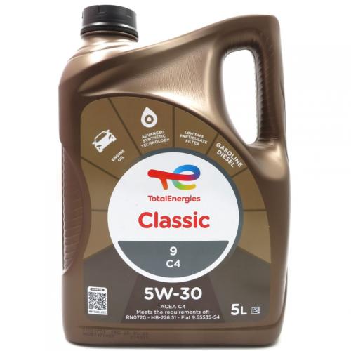 5 Liter TOTAL Classic 9 C4 5W-30